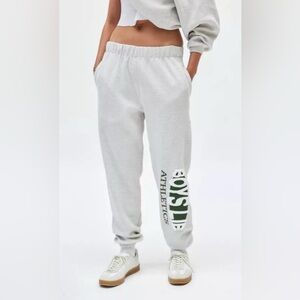 Boys Lie Mac Slim Vintage Style Sweatpants Joggers XL Light Gray